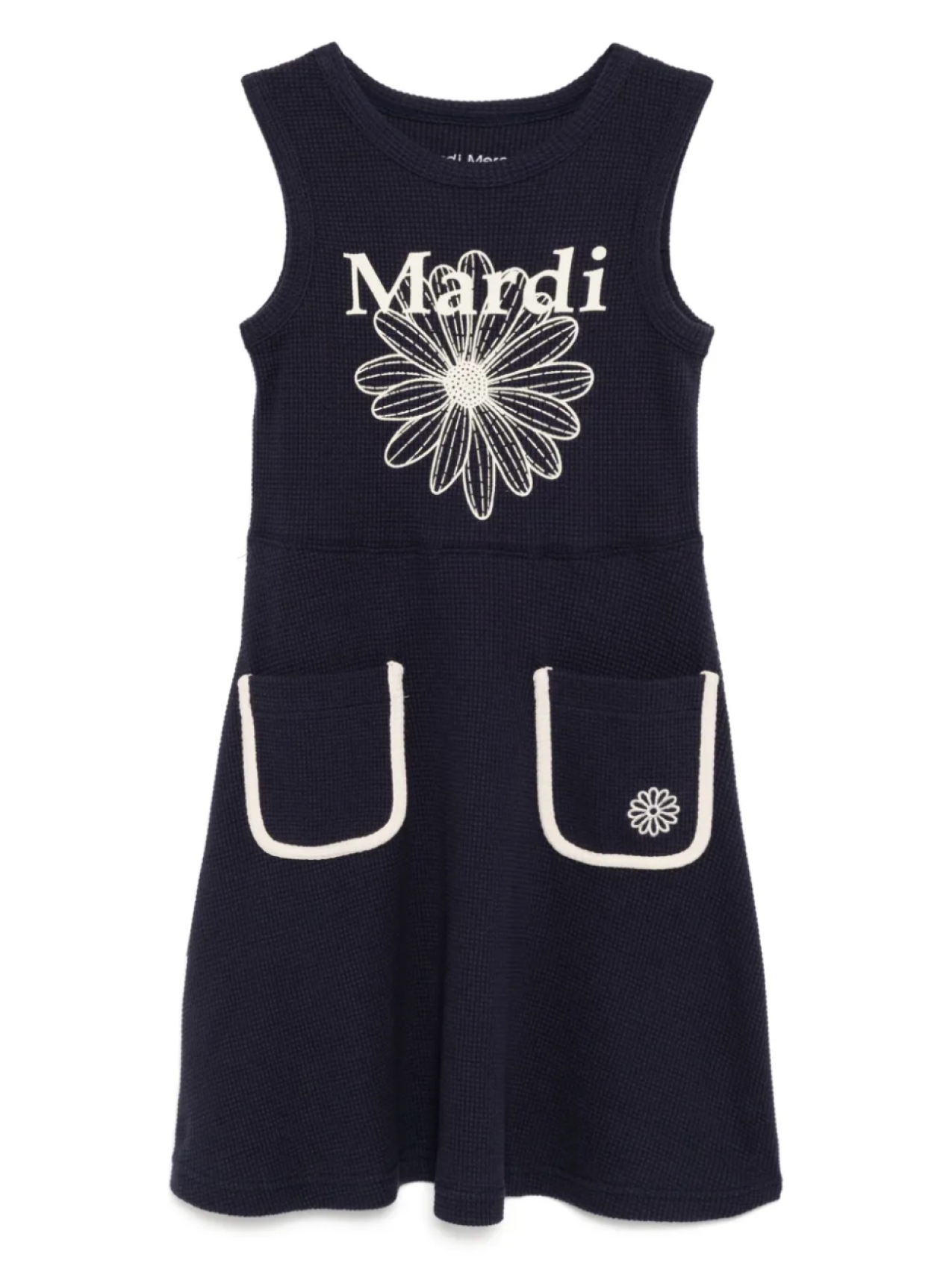

Mardi Mercredi Les Petites фактурное платье, синий