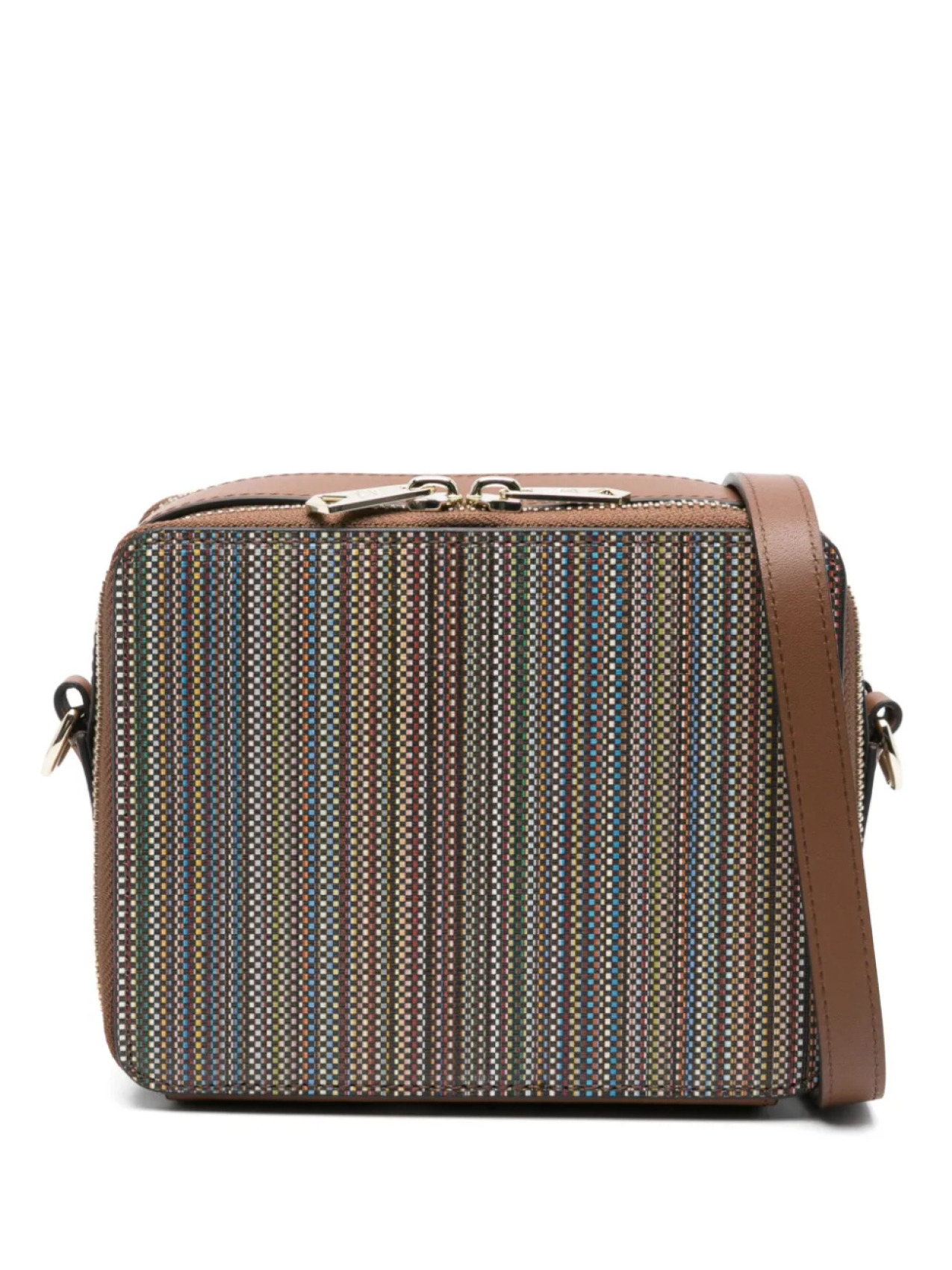 

Сумка через плечо Stripe Multi Paul Smith, коричневый
