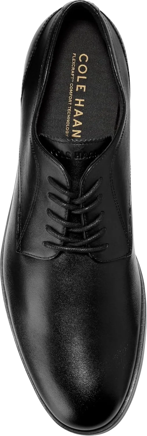 Мужские оксфорды Cole Haan Newmark Grand Plain Toe, черный — фото 3