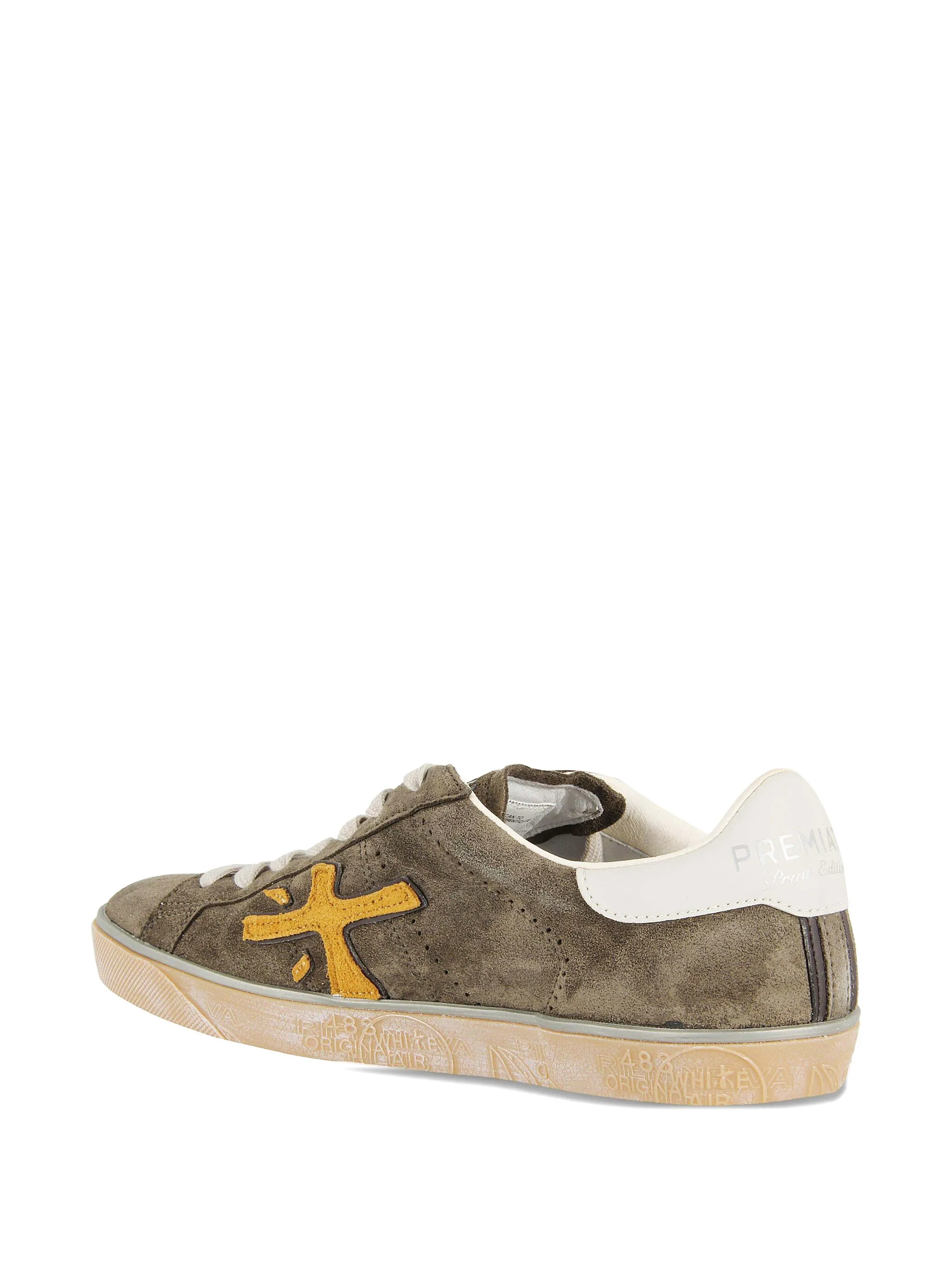 

Кеды Steven с аппликацией Premiata, коричневый