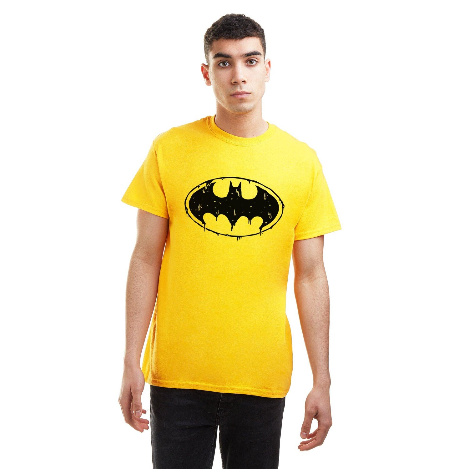 

Футболка с логотипом Batman Slime DC Comics, желтый