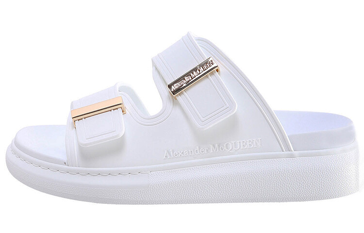 

Гибридные шлепанцы Alexander McQueen большого размера