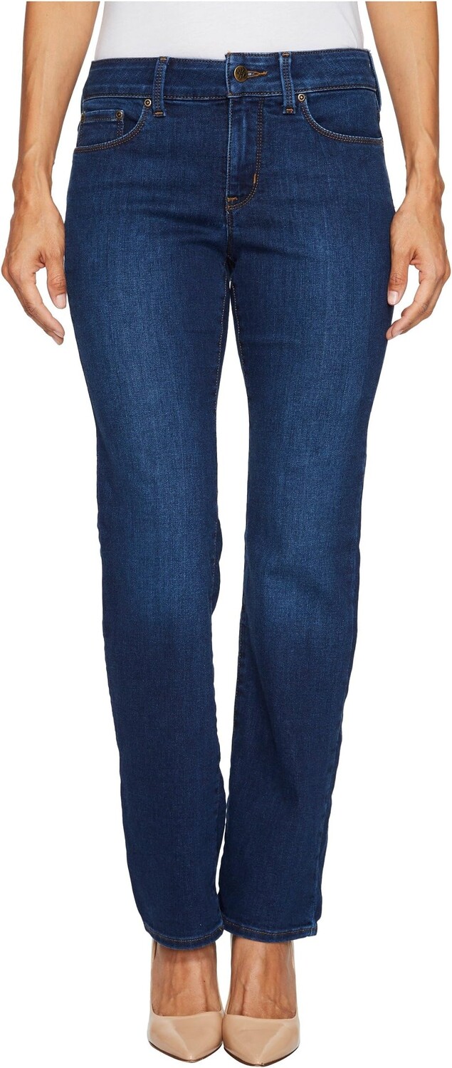 

Джинсы Petite Marilyn Straight Jeans in Cooper NYDJ, цвет Cooper