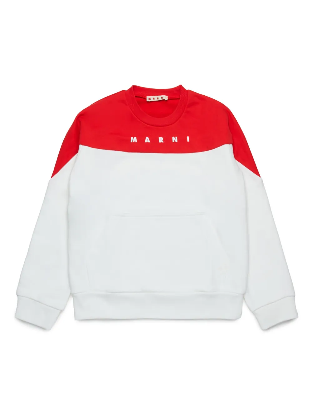 

Толстовка с логотипом Marni Kids, белый