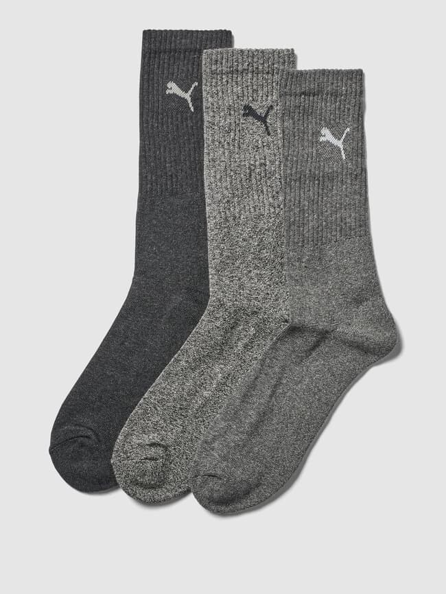 

Спортивные носки в упаковке 3 шт Puma, серый