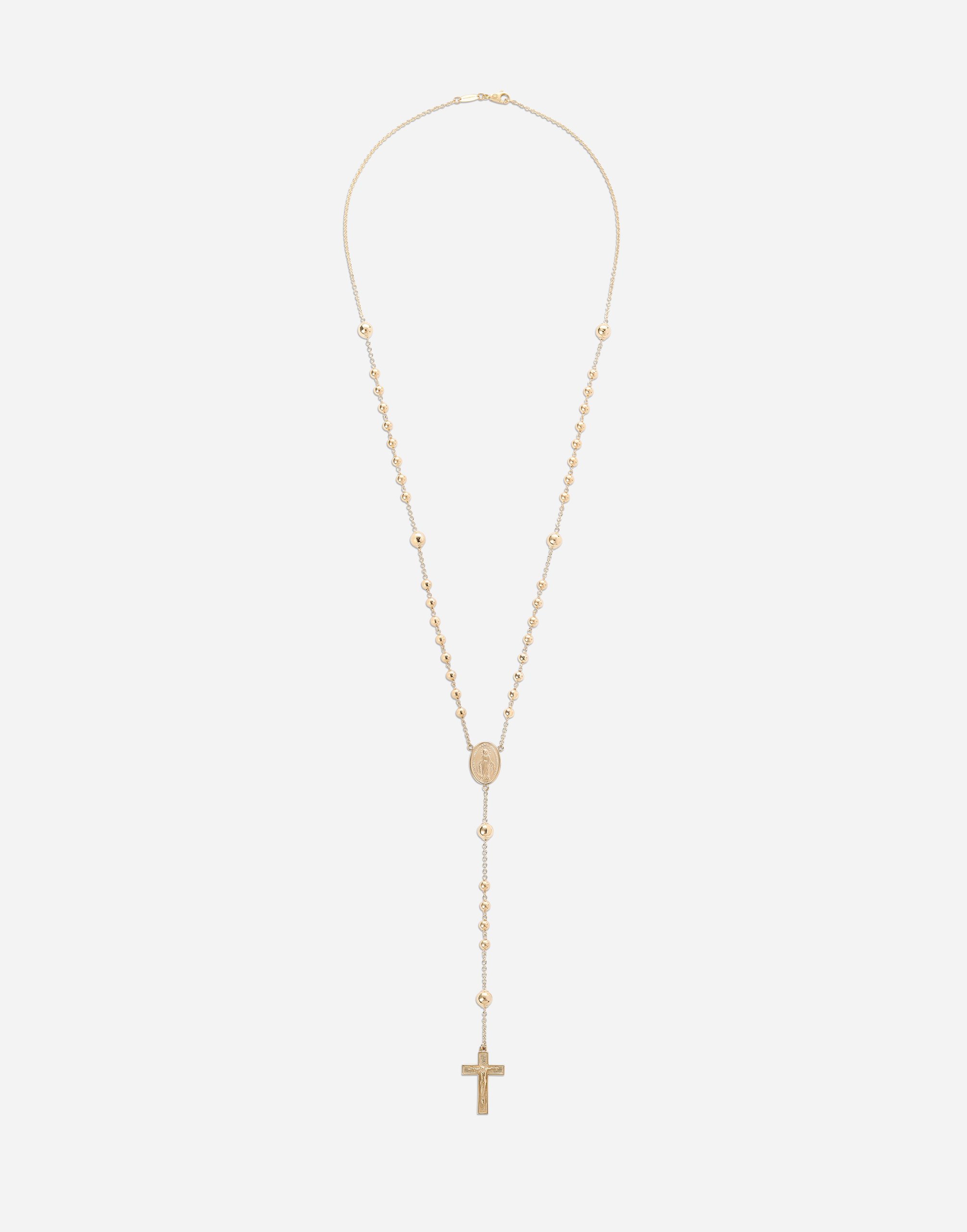 

Ожерелье-розарий sicily, 18-каратное желтое золото Dolce & Gabbana, желтое золото