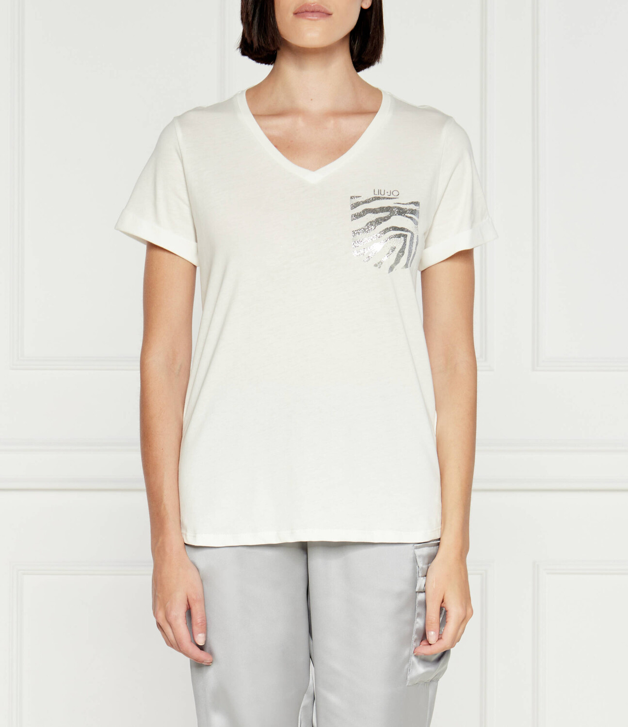 

Футболка Liu Jo Sport Regular Fit, белый