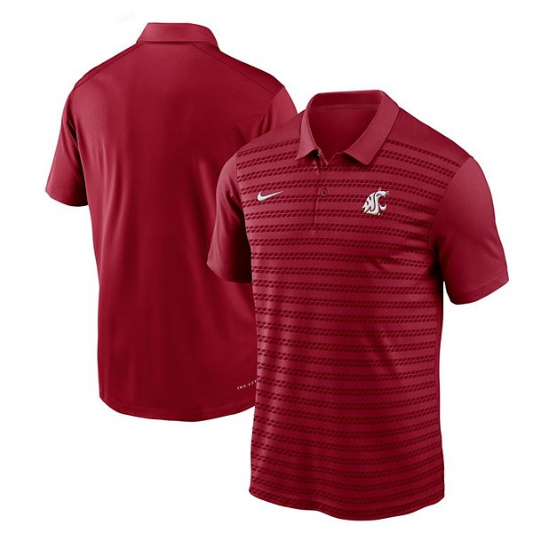 

Мужская малиновая куртка Washington State Cougars 2024 Sideline Victory Coaches Performance Polo Nike
