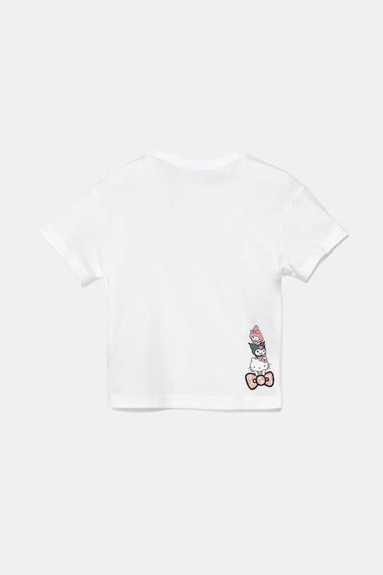Детская хлопковая футболка HELLO KITTY & FRIENDS Relaxed Graphic Tee Puma, белый — фото 2