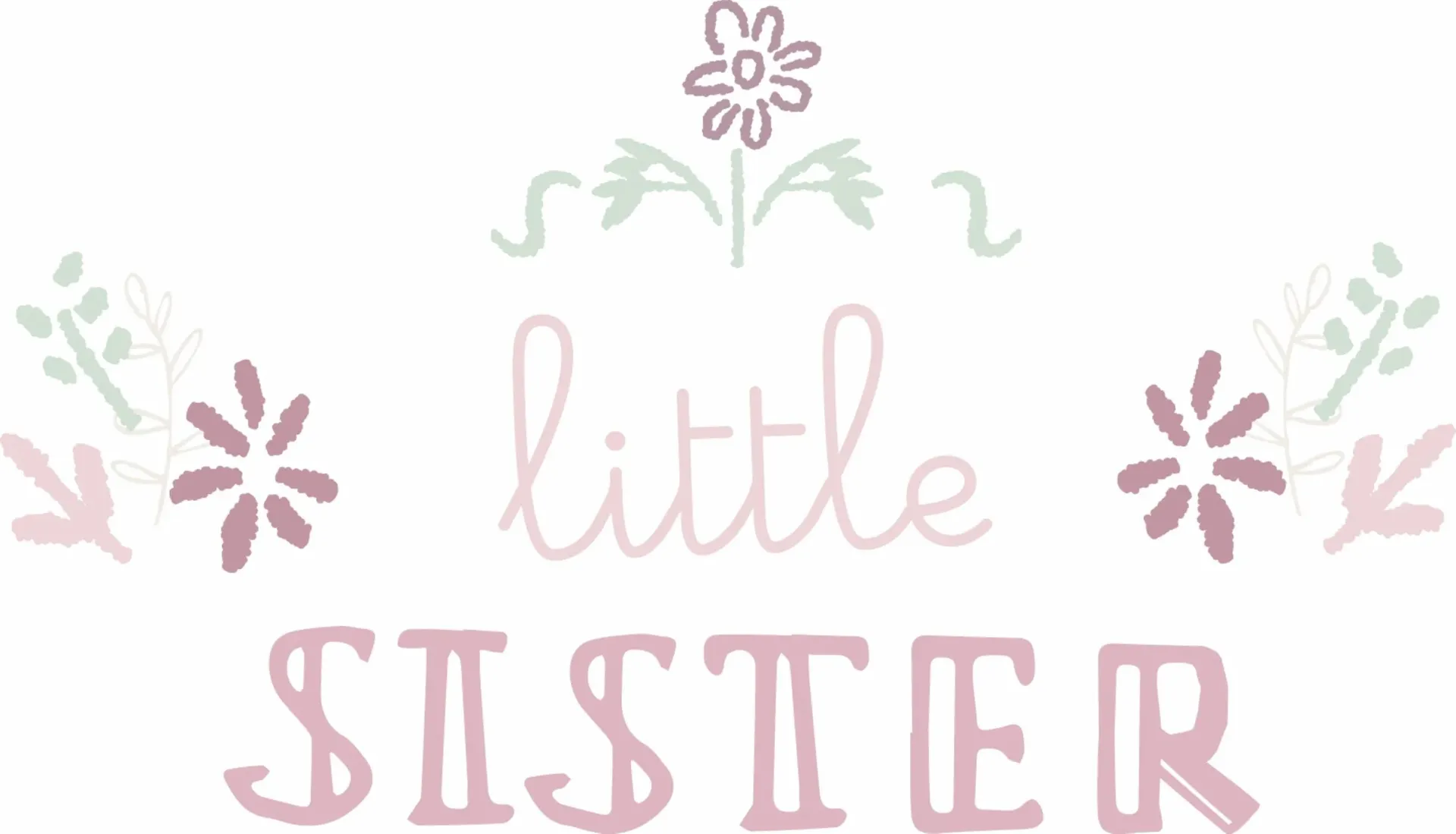 Боди Liliput с короткими рукавами "Little Sister" и кнопками в промежности, белый — фото 2