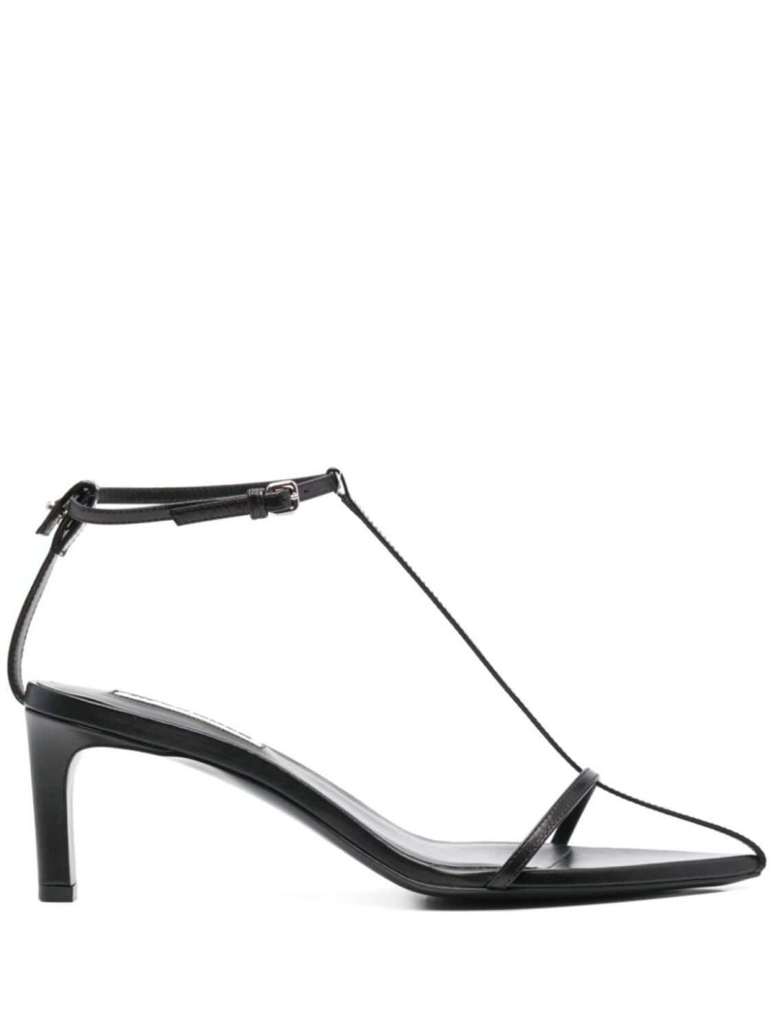 

Сандалии из кожи Jil Sander 80 мм, черный
