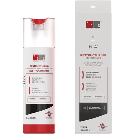 

Nia Conditioner For Damaged Hair By - Кондиционер для восстановления поврежденных волос 205мл, Ds Laboratories