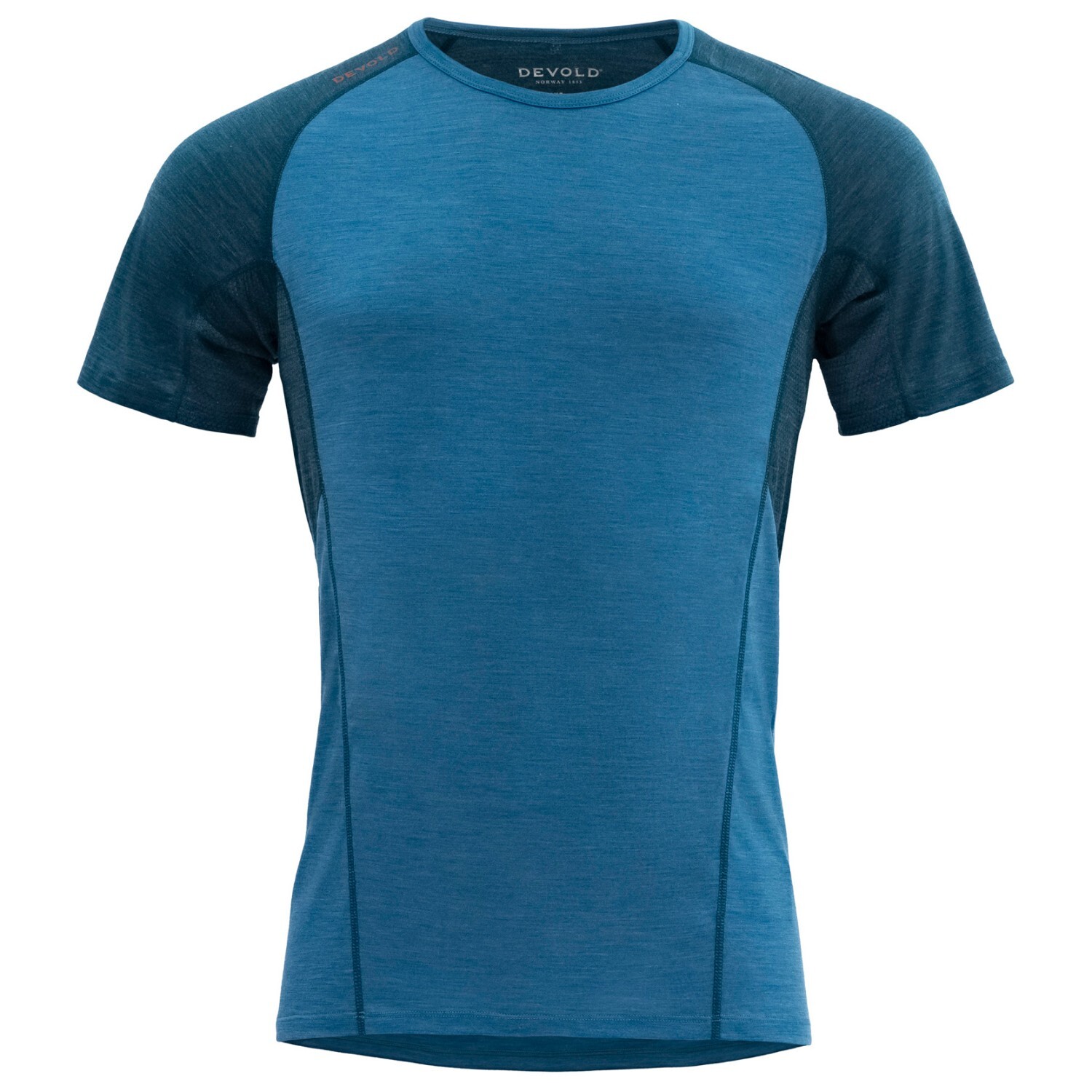 

Беговая рубашка Devold Running Merino T Shirt, синий