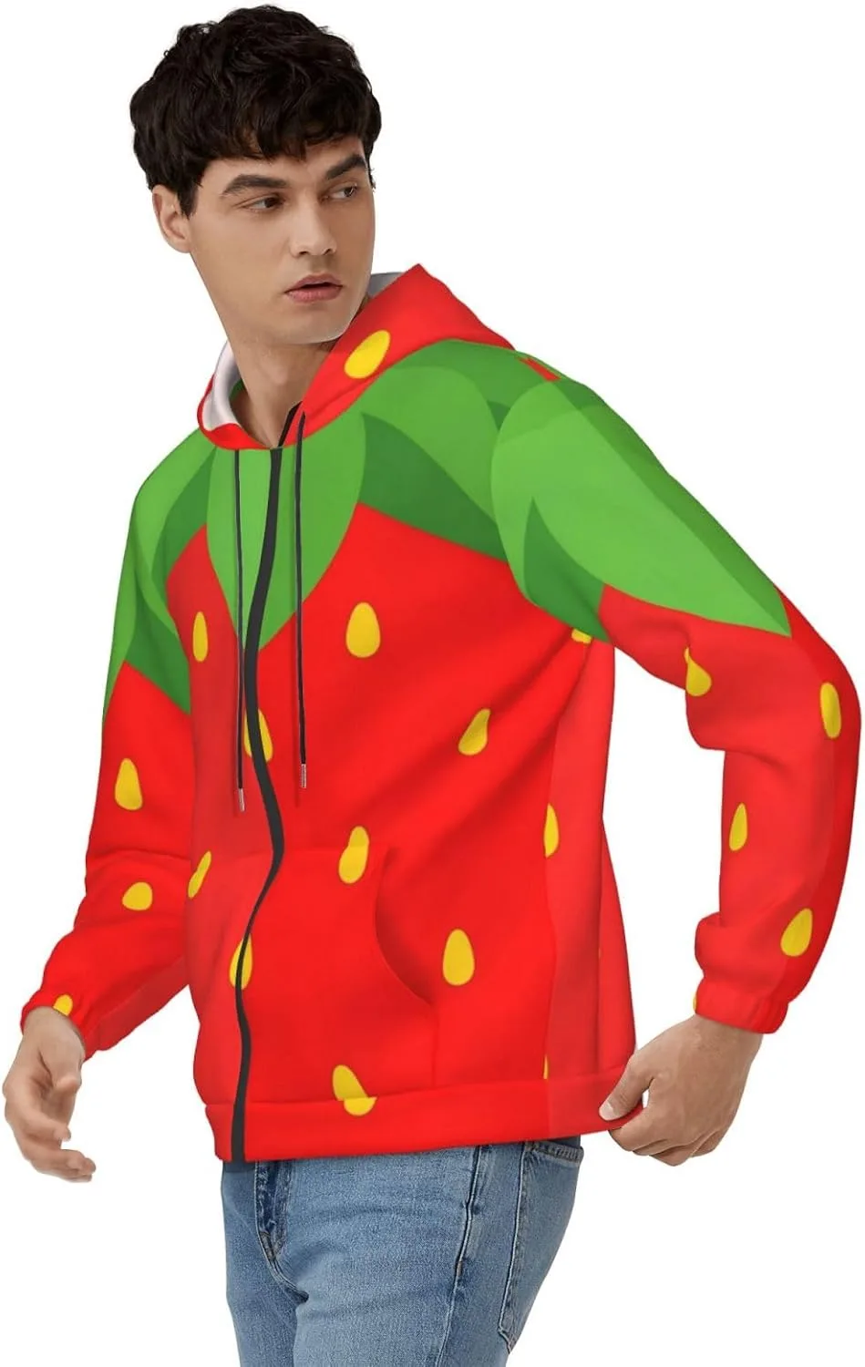 

Мужская легкая худи с молнией KATVEESC