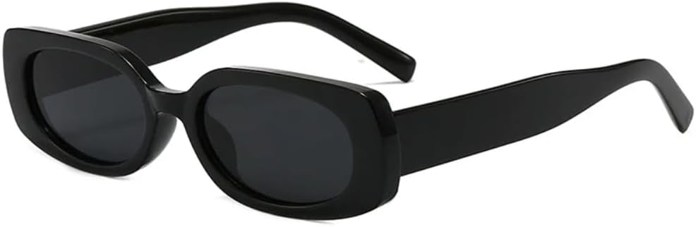 

Популярные модные маленькие прямоугольные солнцезащитные очки для женщин в стиле ретро, ​​конфетные оттенки, защита от УФ-излучения UV400, для мужчин в стиле панк, леопардовый принт UUPTTPL, Black Grey