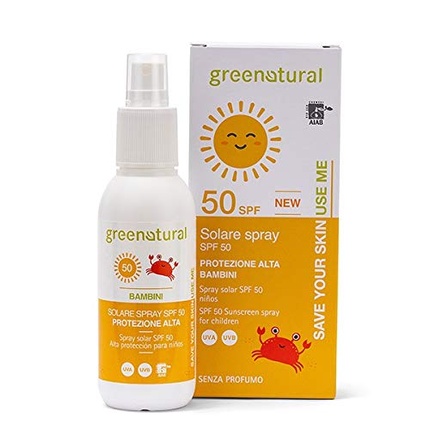 

Детский солнцезащитный крем SPF 50 100 мл Greenatural