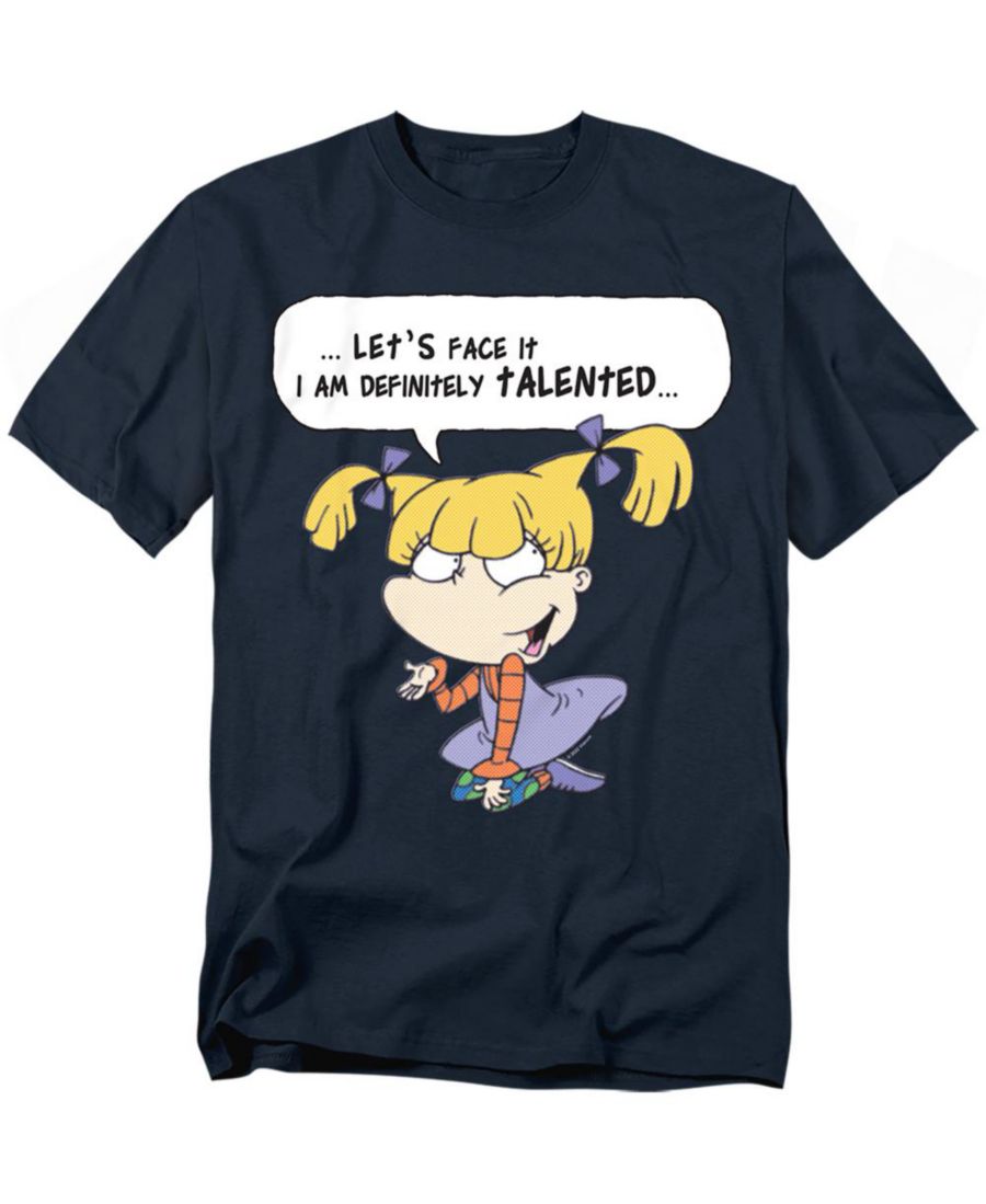 

Мужская футболка Анжелика определенно талантлива Rugrats, Navy, Синий, Мужская футболка Анжелика определенно талантлива Rugrats, Navy