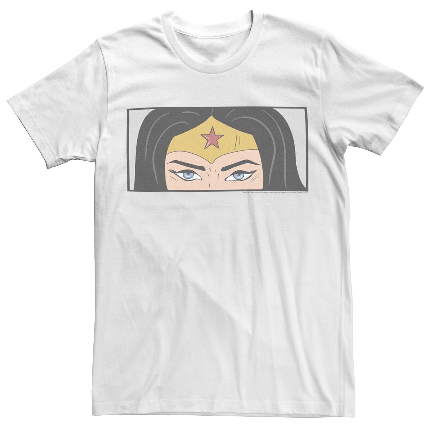 

Мужская футболка DC Fandome Wonder Woman Eyes Panel Licensed Character