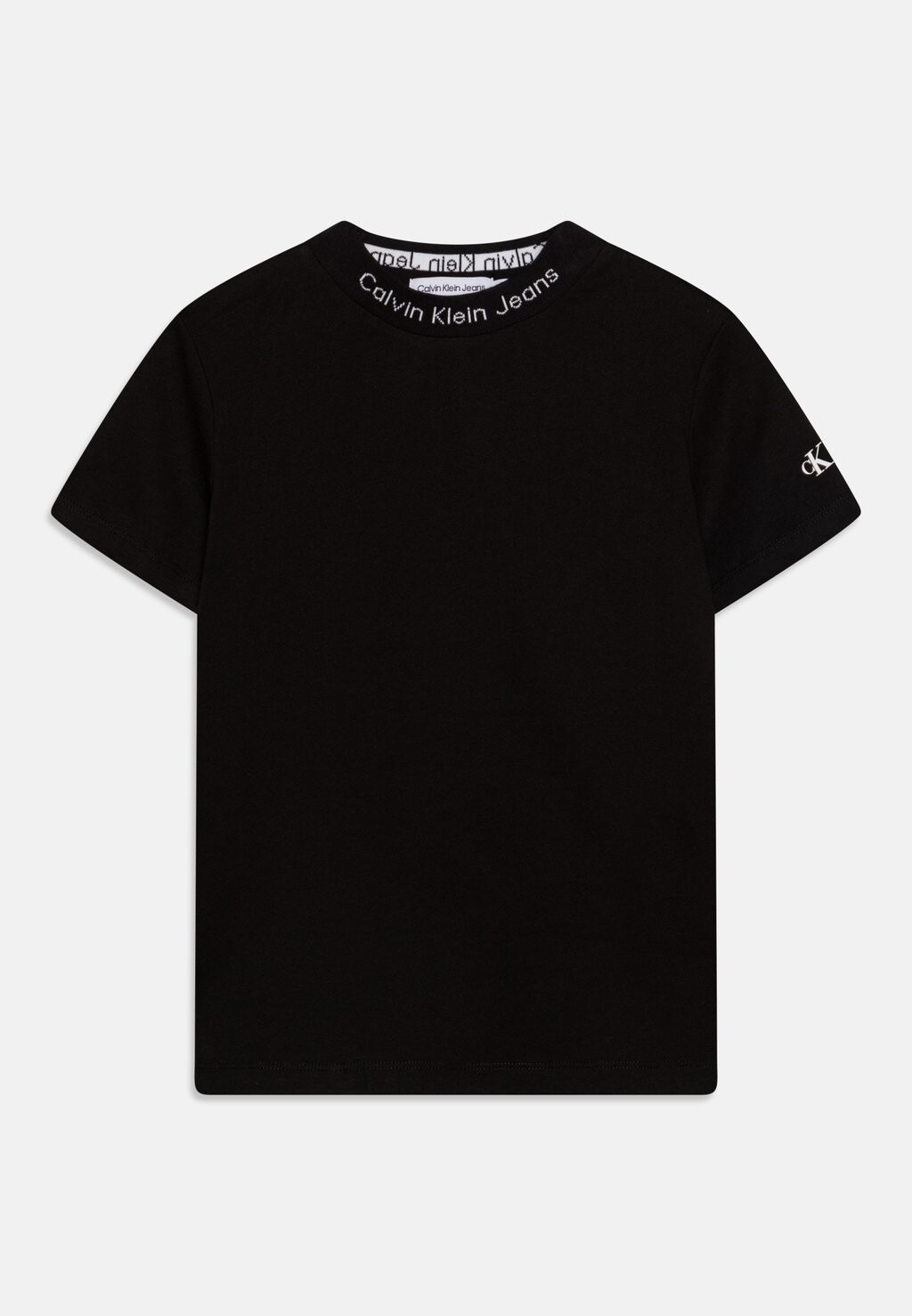 

Базовая футболка Exclusive Intarsia Unisex 2 Pack Calvin Klein, черный/теплый песочный