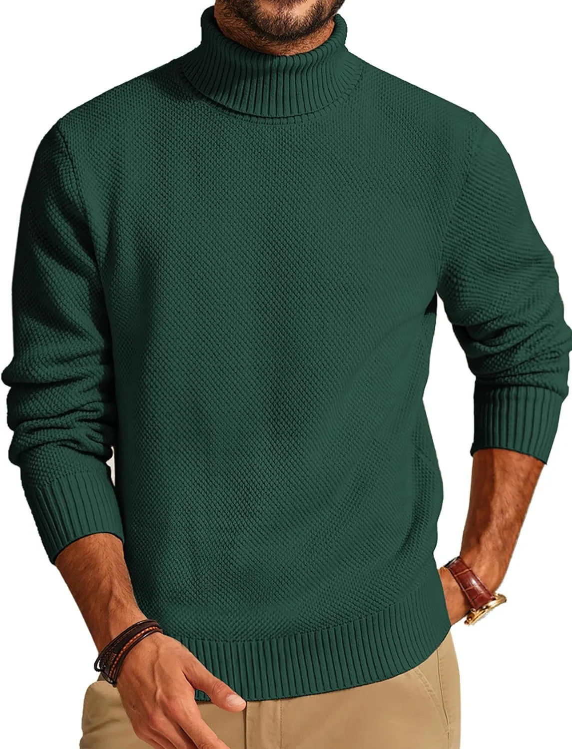 

PJ PAUL JONES мужской водолазка с длинным рукавом и воротником-стойкой