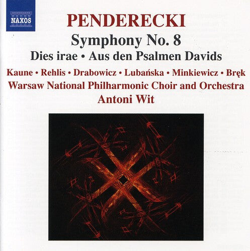 

CD диск Penderecki / Kaune / Warsaw Nat'L Phil / Wit: Symphony 8 Dies Irae / Aus Den Psalmen Davids