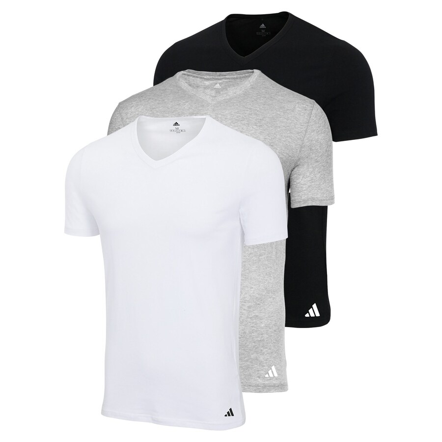 

Рубашка ADIDAS SPORTSWEAR, цвет mottled grey/Black/White