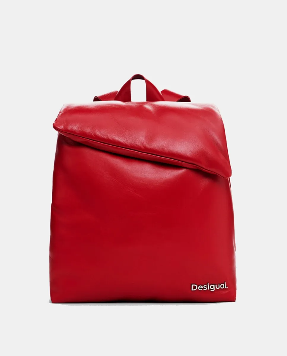 

Маленький рюкзак с эффектом кожи Desigual, красный