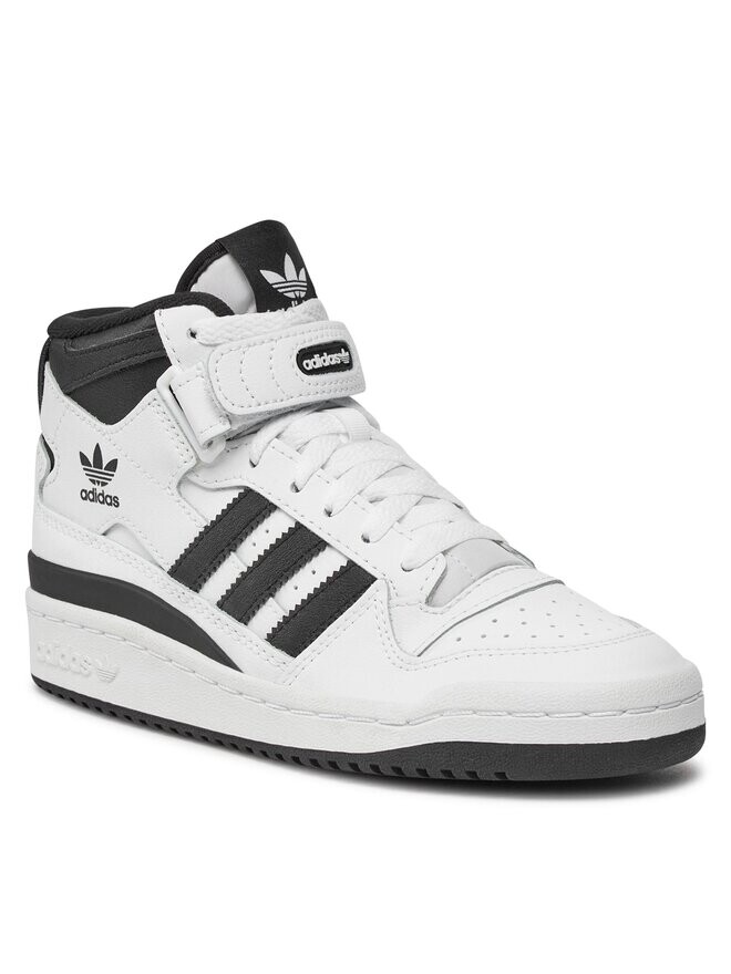 Кроссовки Forum Mid J adidas, белый — фото 2
