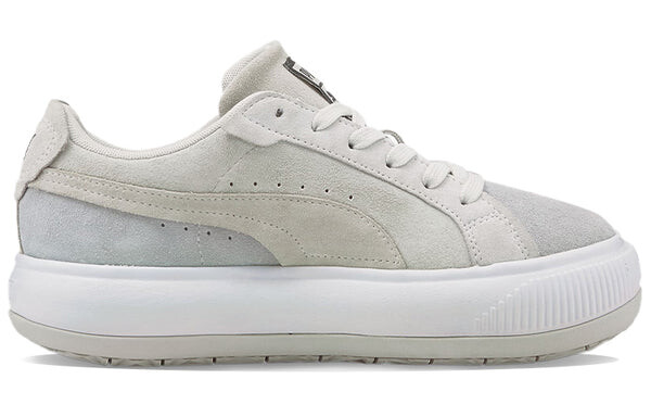 Кроссовки suede mayu raw low tops casual skateboarding shoes gray Puma, серый — фото 2