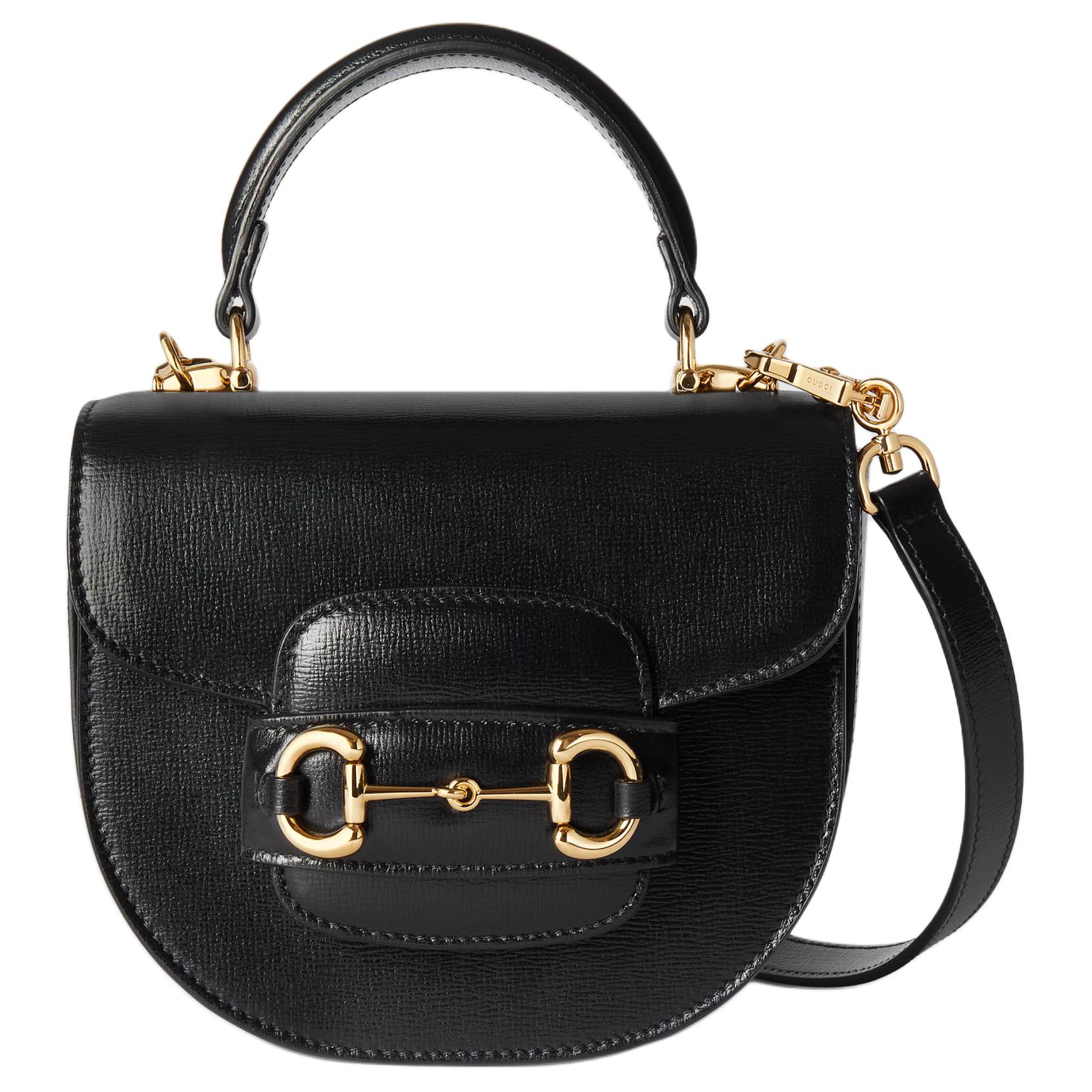 

GUCCI Леди Кожаная наплечная сумка мини
