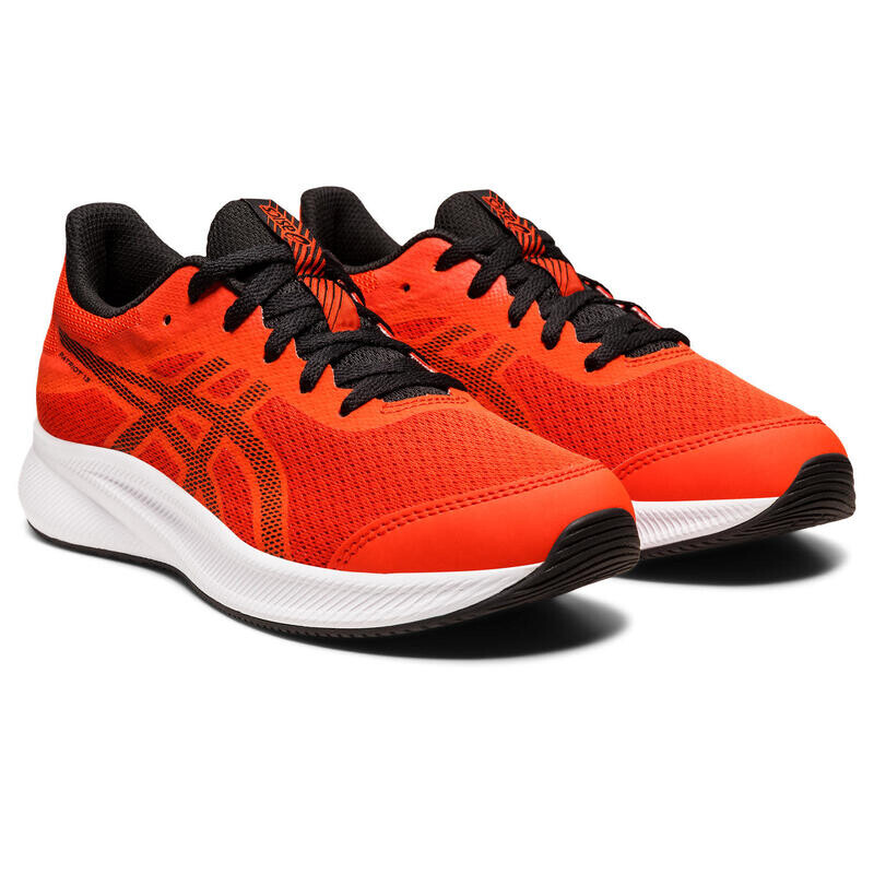 Детские кроссовки — ASICS Patriot 13 GS — Cherry Tomato/черный — фото 2