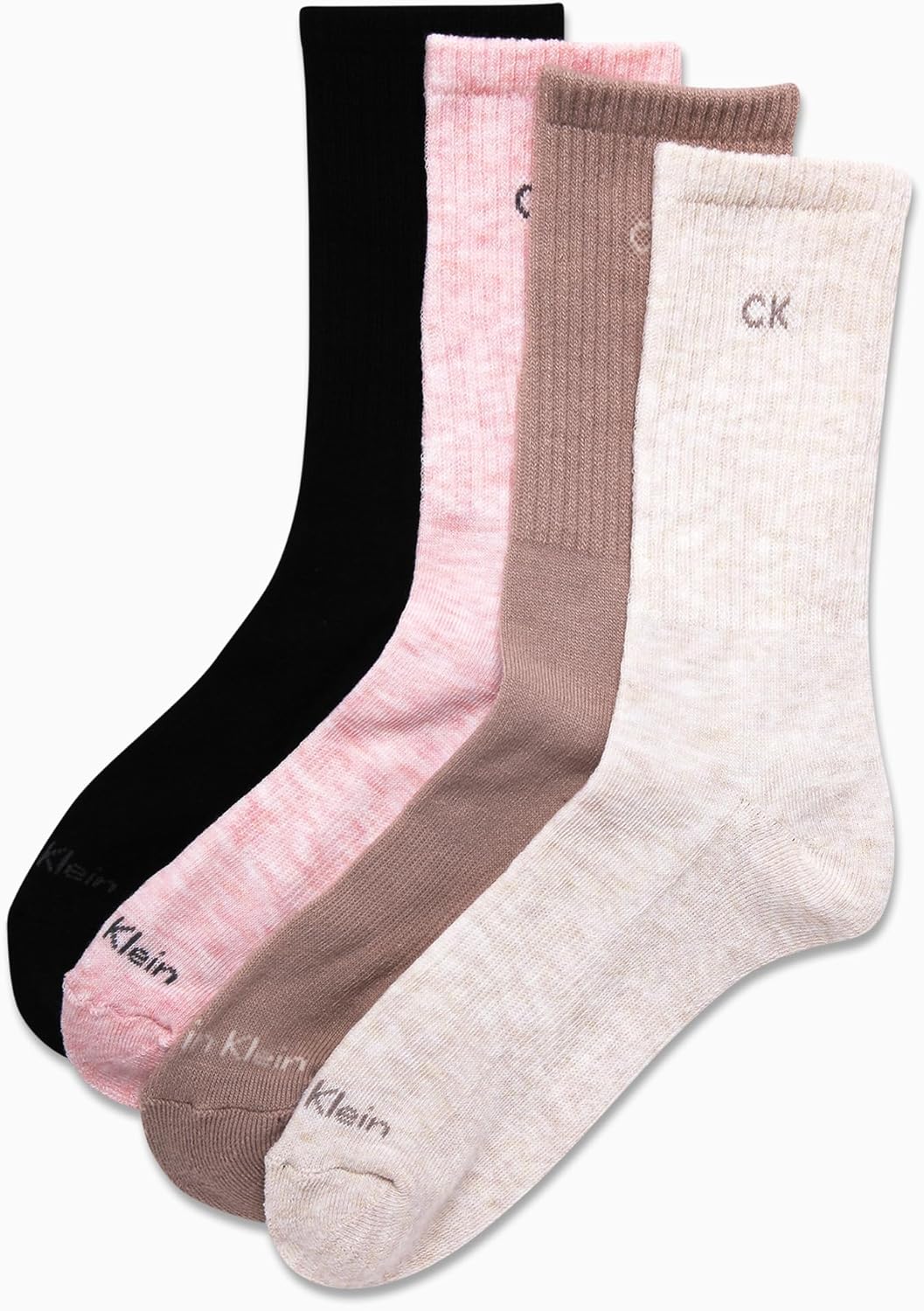 Женские носки Calvin Klein - спортивные носки с мягкой подошвой (4 пары), Beige Assorted — фото 4