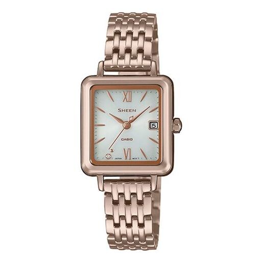 

Часы Casio Sheen Business Analog Watch 'Rose Gold White', розовый, Серый, Часы Casio Sheen Business Analog Watch 'Rose Gold White', розовый