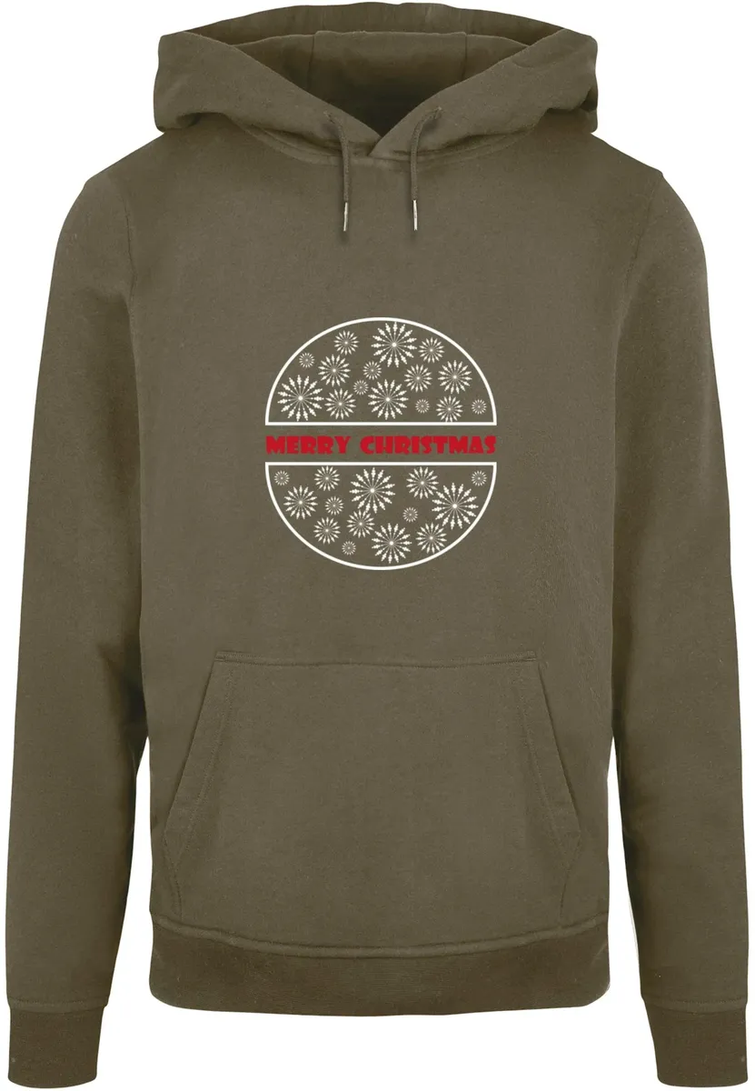 

Толстовка с капюшоном Merchcode " Merchcode Men's Merry Christmasy Basic Hoody", оливковый