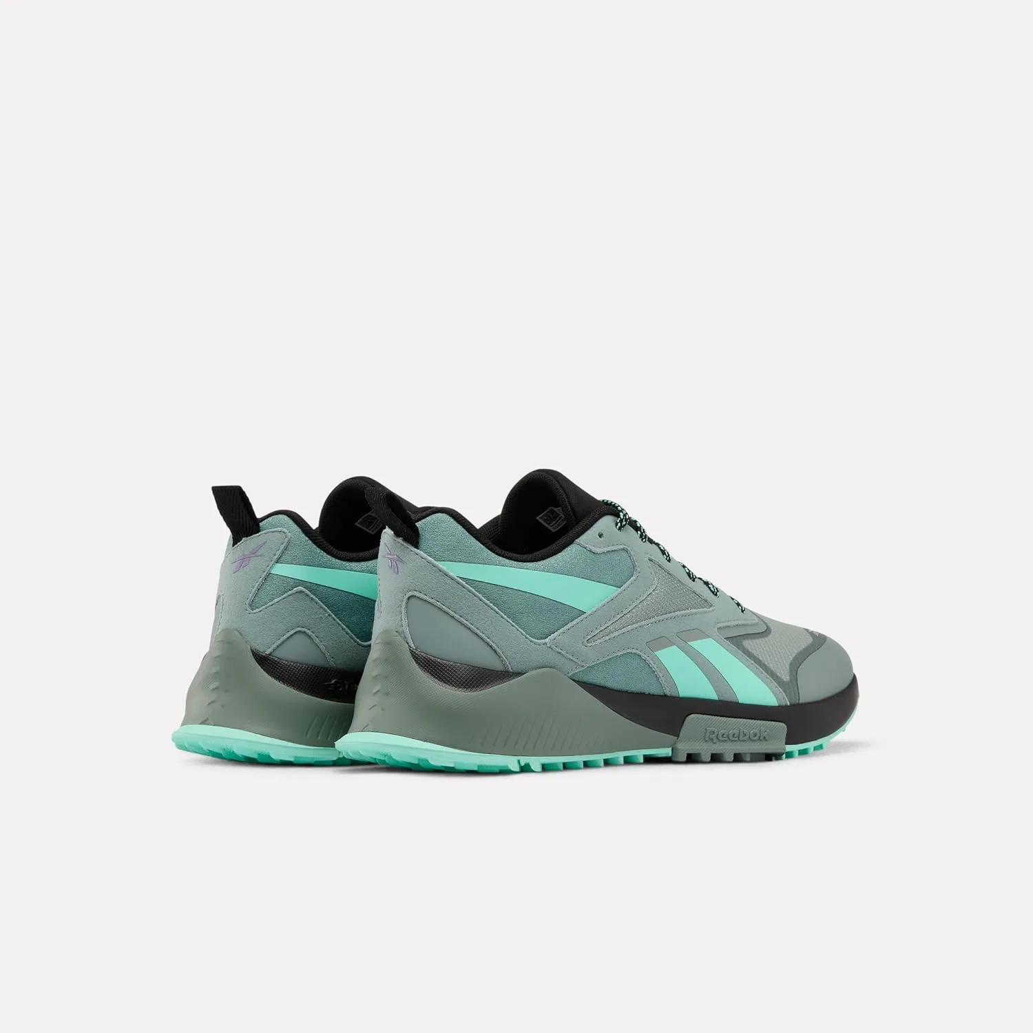 Кроссовки мужские Reebok Court Advance, Light Fog Atomic Aqua Black — фото 4
