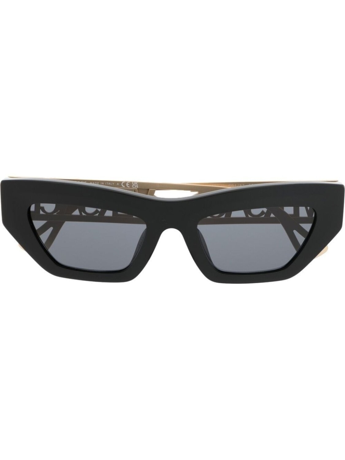 

Versace Eyewear солнцезащитные очки с логотипом, черный