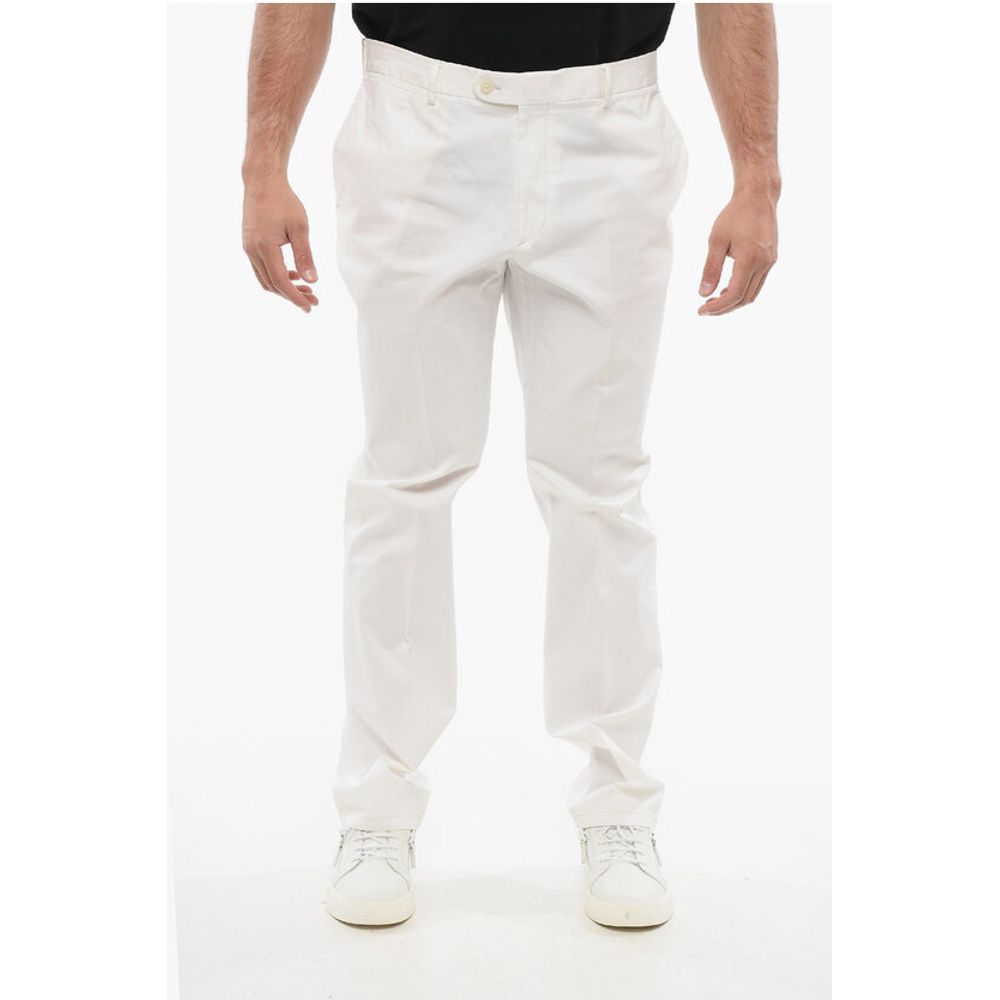 

Брюки-чиносы ID Stretch из хлопка Corneliani, White