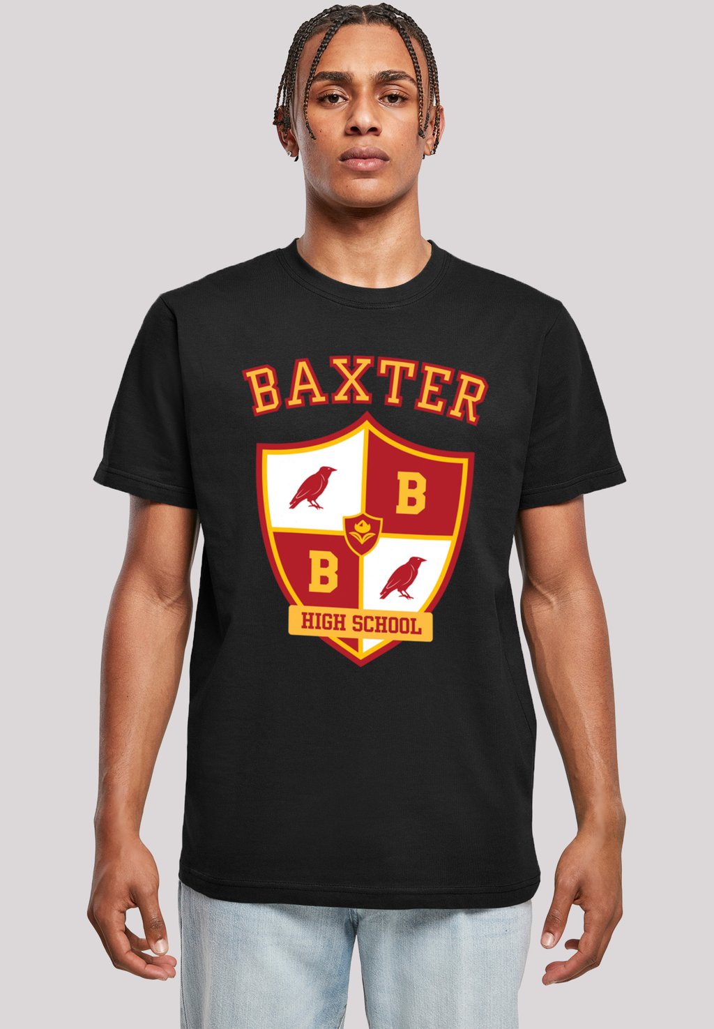 

Футболка с принтом SABRINA BAXTER CREST LOGO F4NT4STIC, черный