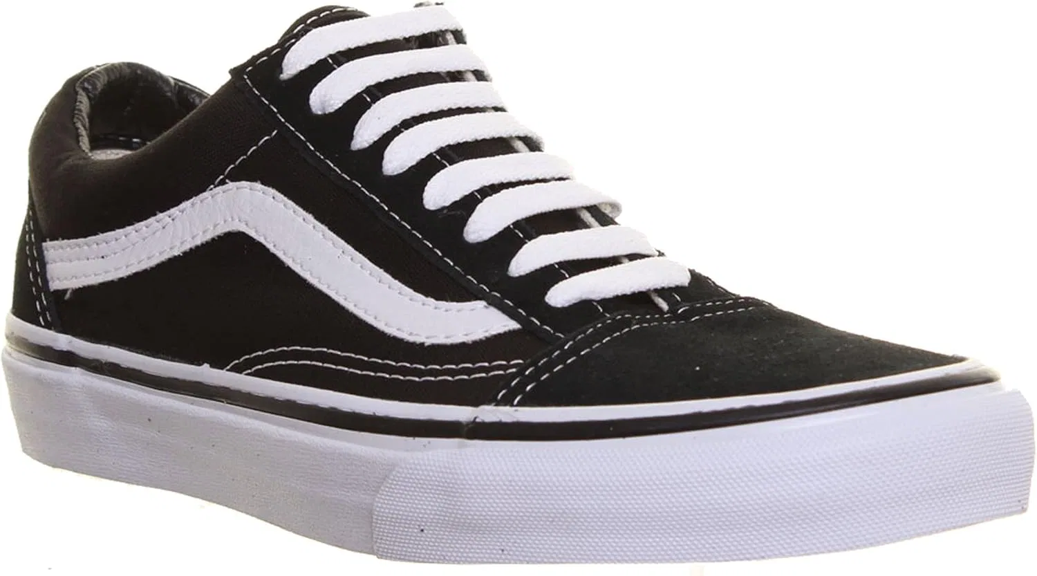 Детские кроссовки Vans Old Skool унисекс (Vans Old Skool Vd3hy28) - черно-белые, размер: 40.5 EU — фото 2