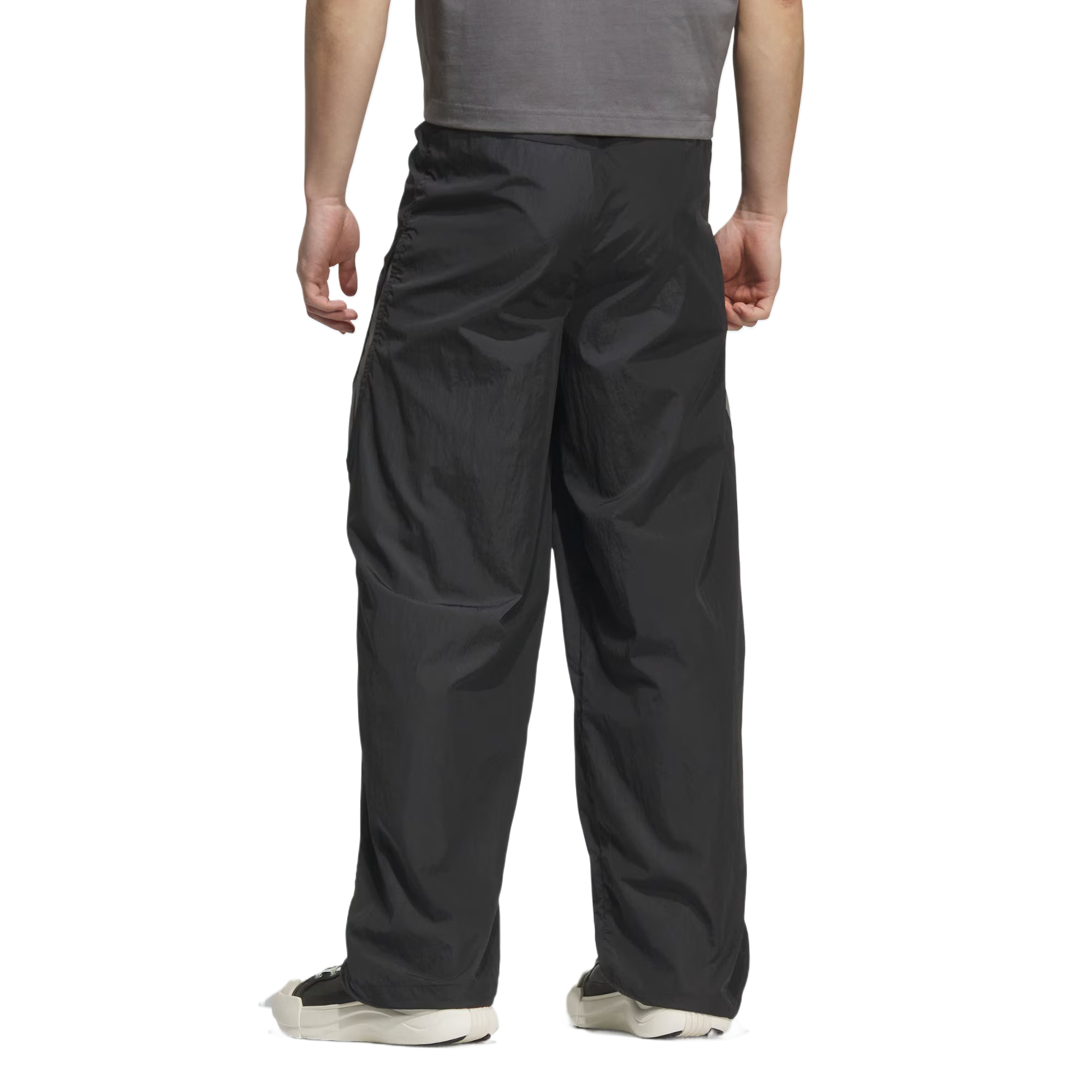 Adidas Брюки FOS FUTURE STYLE TRACKSUIT BOTTOMS Casual черные белые — фото 4