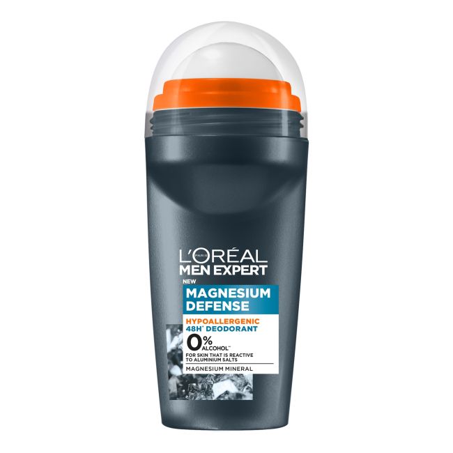 

Шариковый дезодорант с защитой от магния L'oreal Men Expert, 50 мл