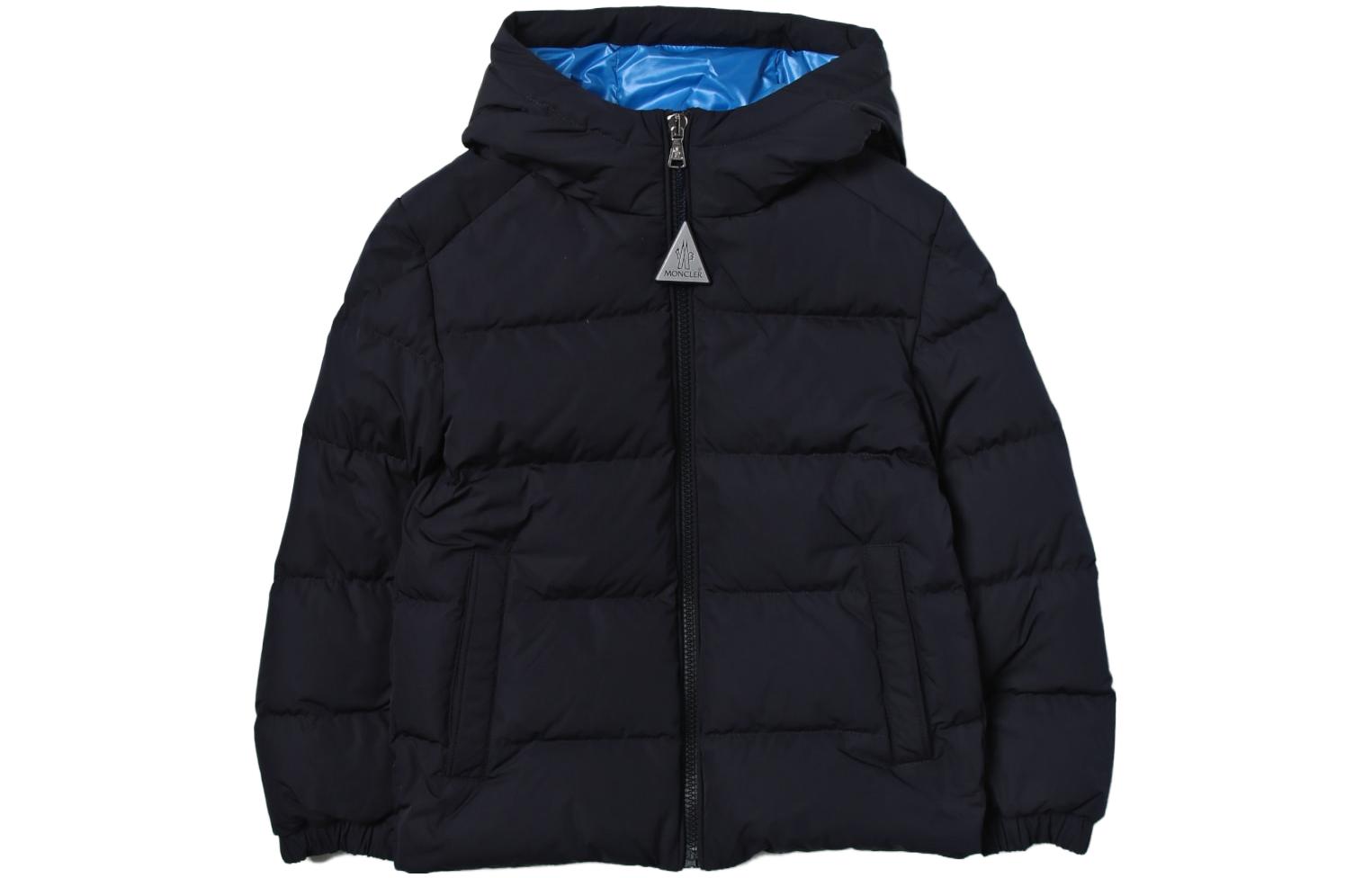 

Детская утепленная куртка Moncler, синяя
