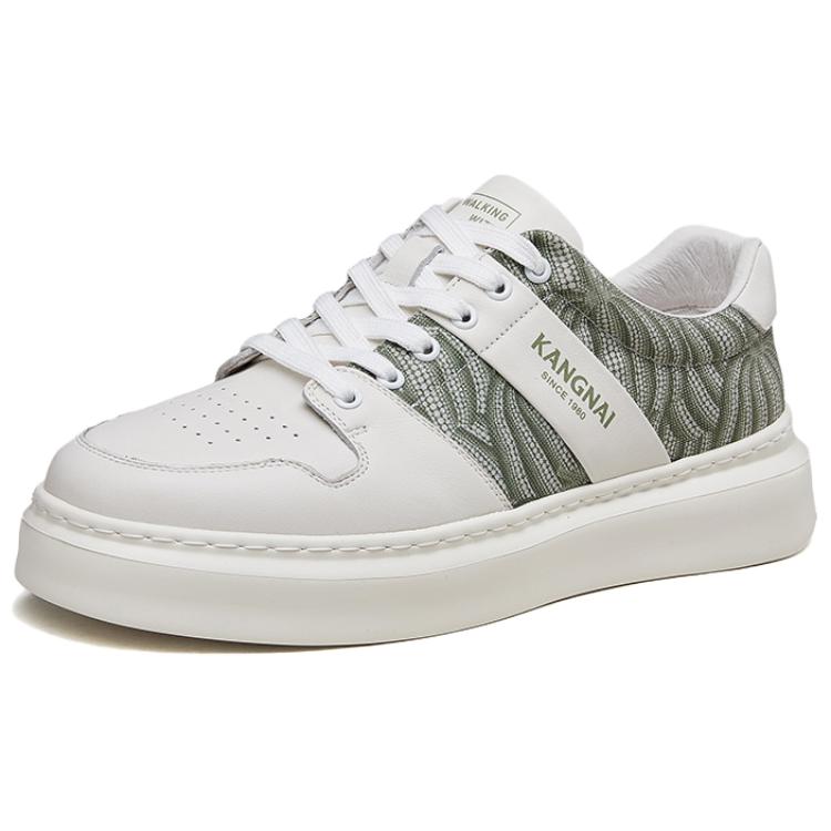 

Низкие мужские кроссовки KANGNAI, White/Green