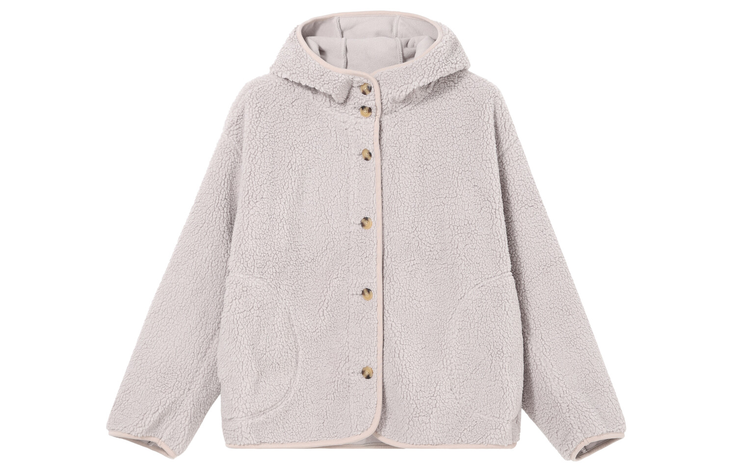 

Бархатная куртка женская светло-бежевая Uniqlo