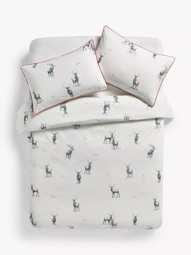 

Комплект пододеяльников John Lewis Stag Scene Duvet