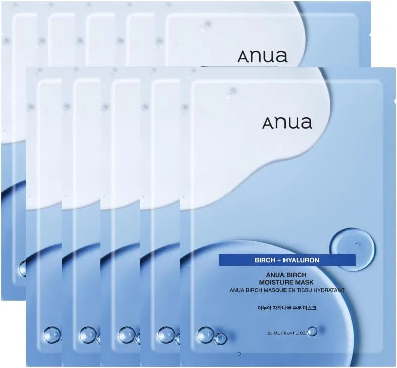 Маска для лица Anua — Birch Moisturizing Mask Pack, увлажняющая