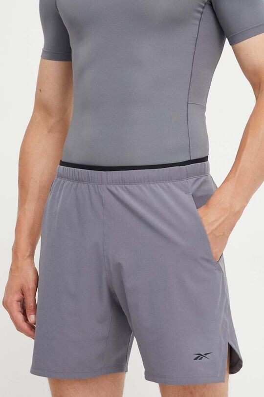 

Тренировочные шорты Strength 3.0 Reebok, серый