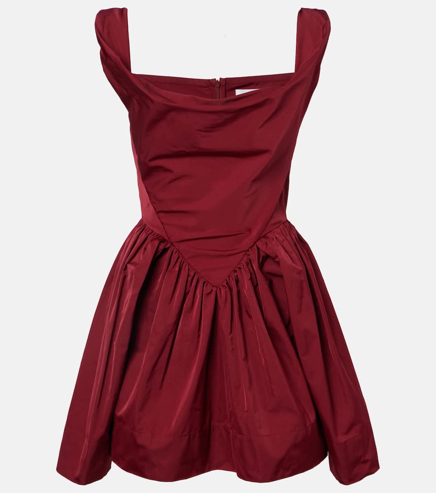 

Мини-платье-корсет sunday с драпировкой Vivienne Westwood, Burgundy
