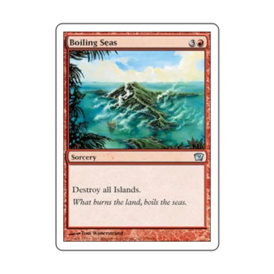 

CCG Кипящие моря (U), MTG - 9th Edition