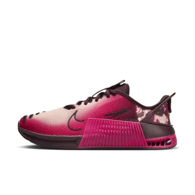 

Кроссовки Nike Metcon 9 EasyOn AMP, цвет Burgundy Crush/Rush Pink/Crimson Tint/Black